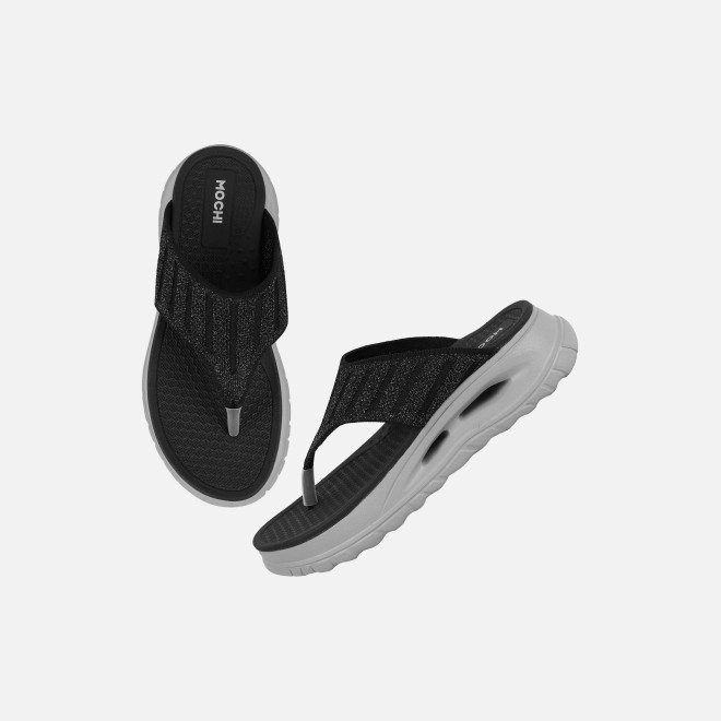 Mochi Women Black Casual Slippers (SKU: 32-1477-11-36)