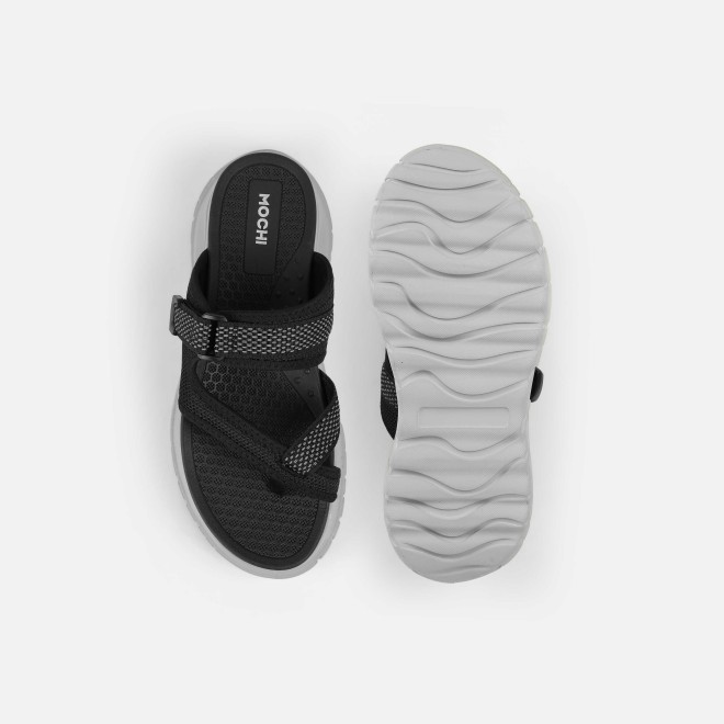 Mochi Women Black Casual Slippers (SKU: 32-1478-11-36)