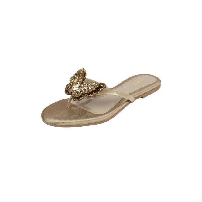 Mochi Women Antic-gold Casual Slippers (SKU: 32-1506L-28-42)