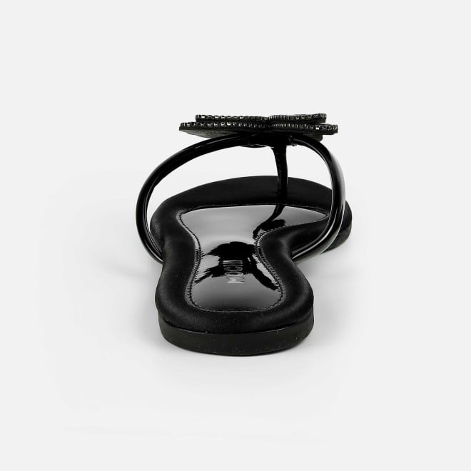 Mochi Women Black Casual Slippers (SKU: 32-1506L-11-42)