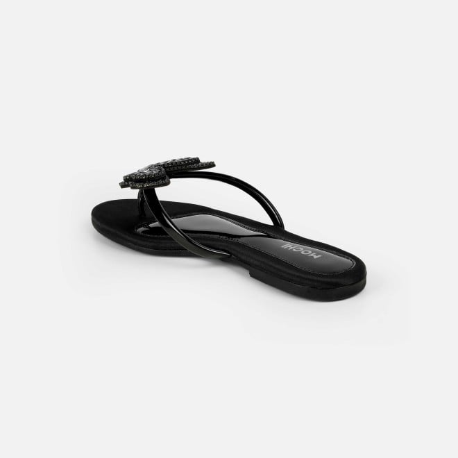 Mochi Women Black Casual Slippers (SKU: 32-1506L-11-42)