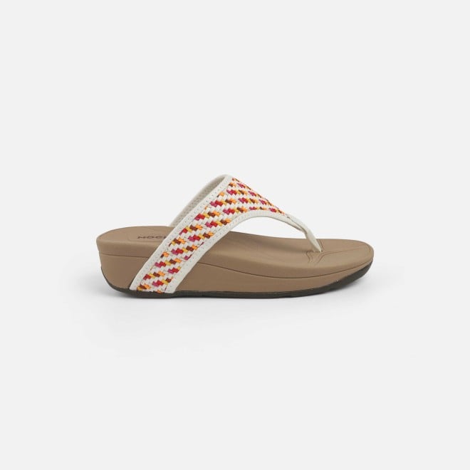 Mochi Women White-multi Casual Slippers (SKU: 32-1510-76-36)