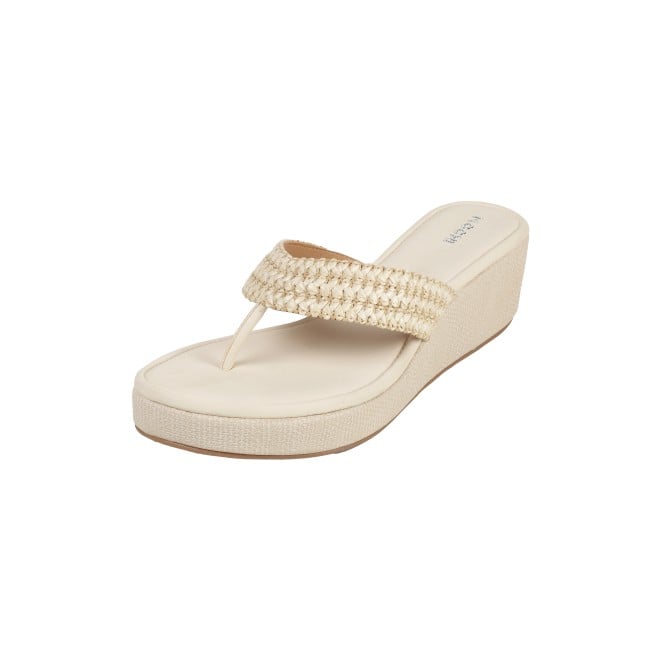 Mochi Women Off-white Casual Slip Ons (SKU: 32-1562-66-36)