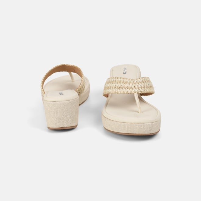 Mochi Women Off-white Casual Slip Ons (SKU: 32-1562-66-36)