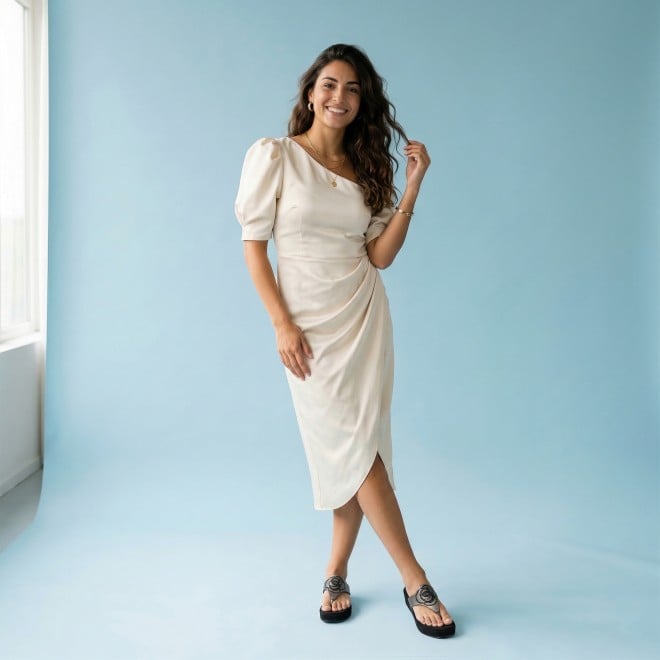 Mochi Women Black Casual Slip Ons (SKU: 32-1582-11-36)