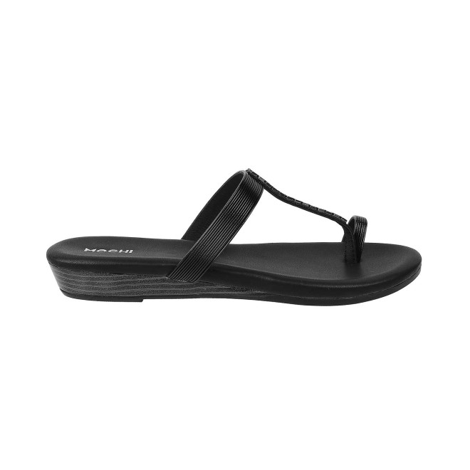 Mochi Women Black Casual Slippers (SKU: 32-1649L-11-43)