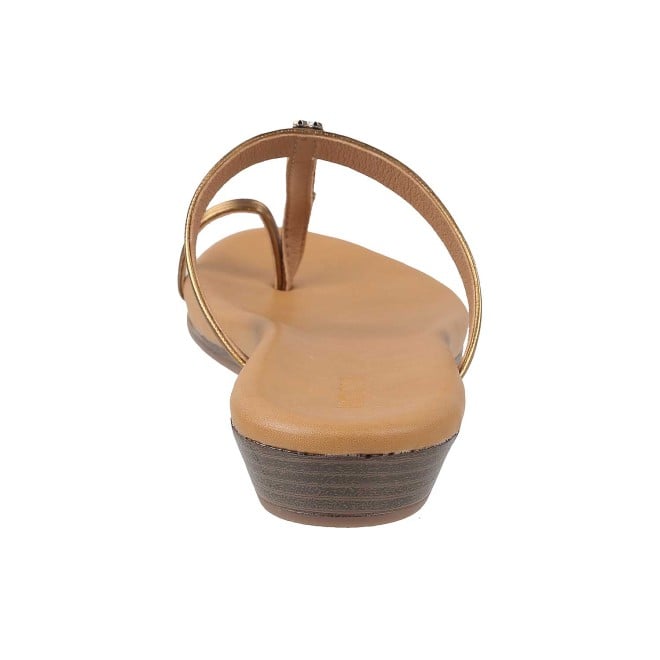 Mochi Women Antic-gold Casual Slippers (SKU: 32-1649L-28-42)