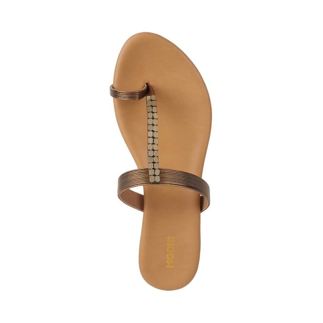 Mochi Women Antic-gold Casual Slippers (SKU: 32-1649L-28-42)