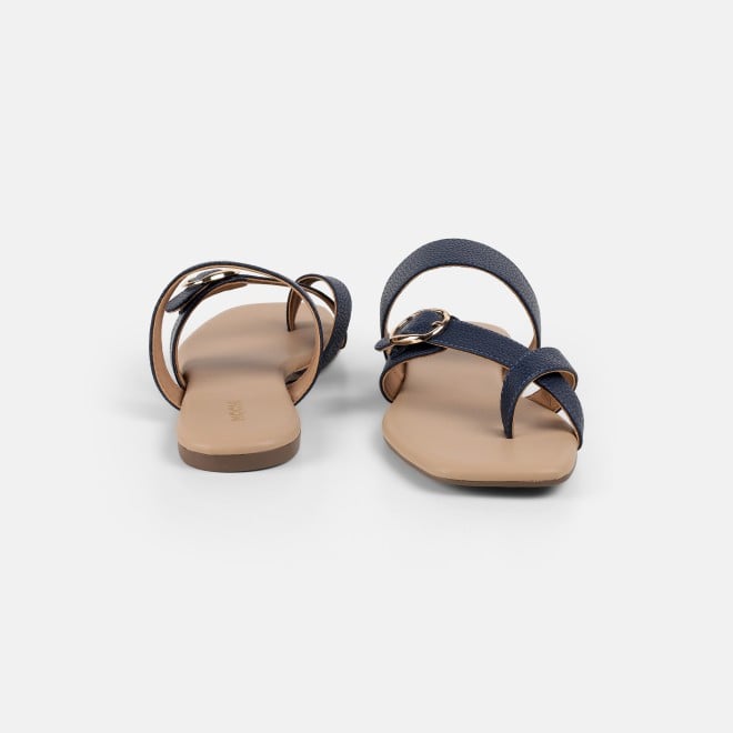 Mochi Women Blue-navy Casual Slip Ons (SKU: 32-1658-17-36)