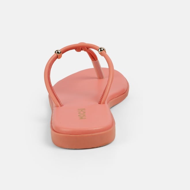 Mochi Women Pink Casual Slippers (SKU: 32-1676-24-36)