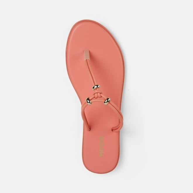 Mochi Women Pink Casual Slippers (SKU: 32-1676-24-36)