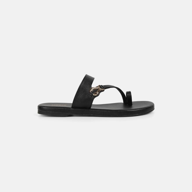 Mochi Women Black Casual Slip Ons (SKU: 32-1682-11-36)
