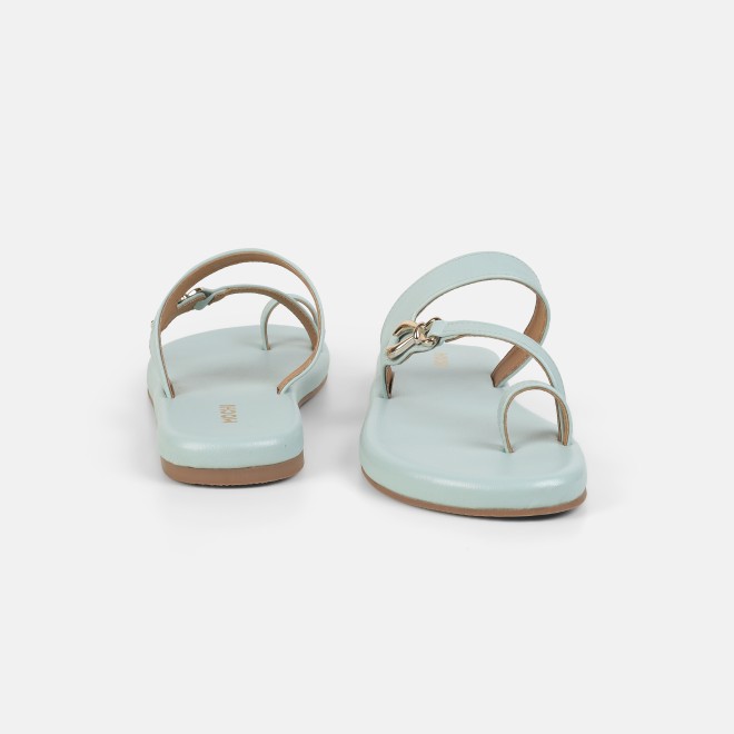 Mochi Women Blue Casual Slip Ons (SKU: 32-1682-45-36)