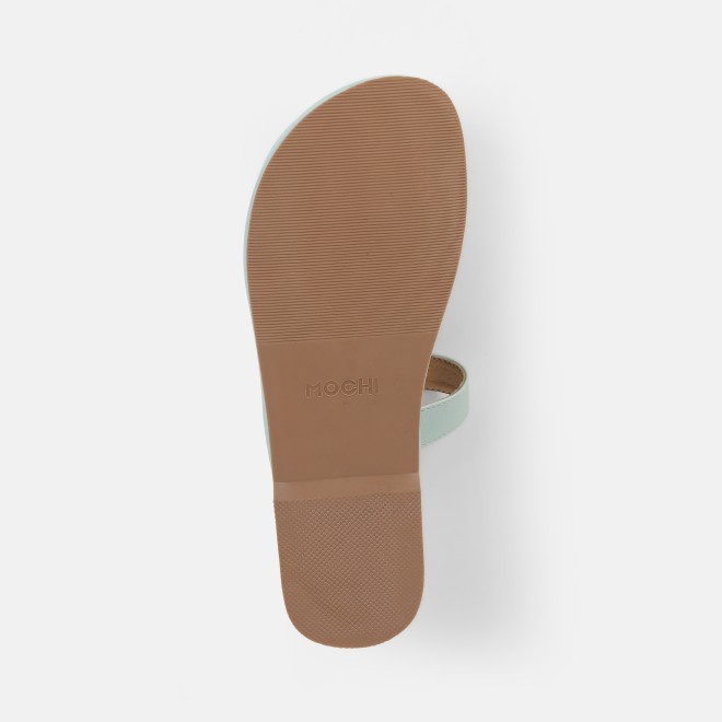 Mochi Women Blue Casual Slip Ons (SKU: 32-1682-45-36)