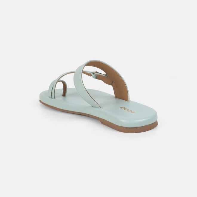 Mochi Women Blue Casual Slip Ons (SKU: 32-1682-45-36)