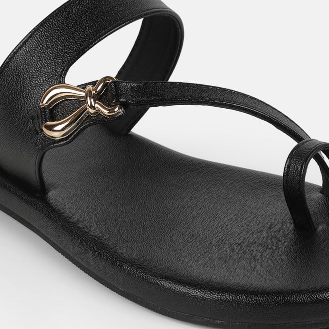 Mochi Women Black Casual Slip Ons (SKU: 32-1682-11-36)