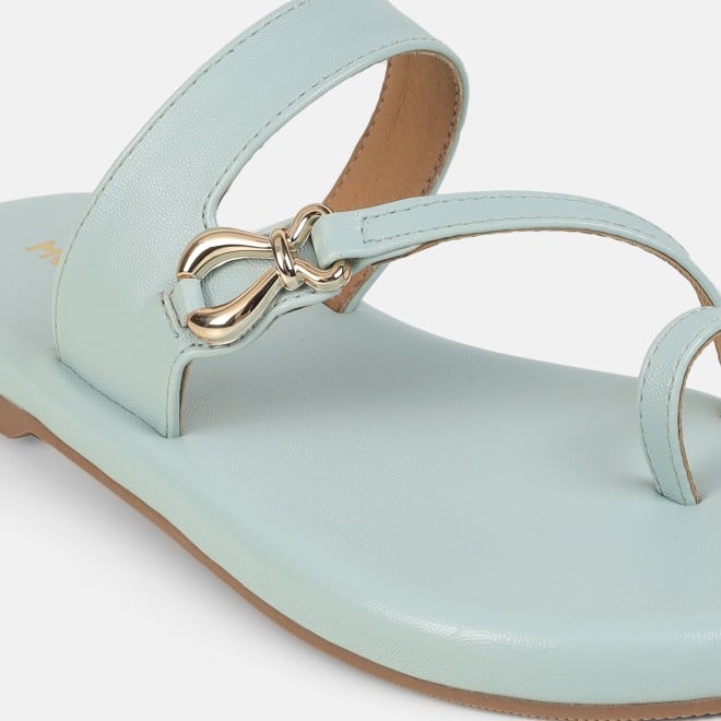 Mochi Women Blue Casual Slip Ons (SKU: 32-1682-45-36)