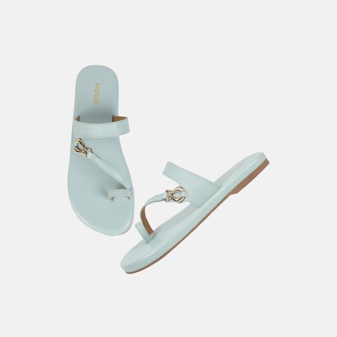 Mochi Women Blue Casual Slip Ons (SKU: 32-1682-45-36)