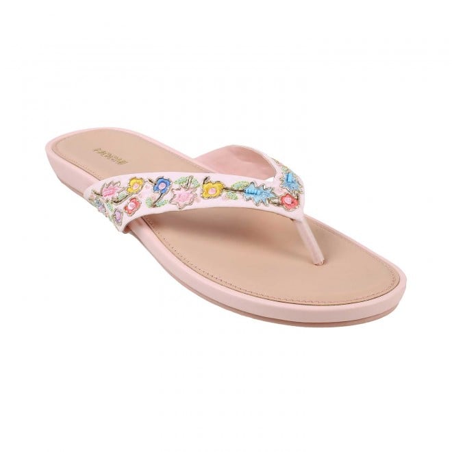 Buy Mochi Women Pink Casual Slippers Online