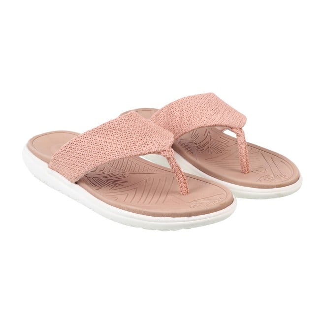 Mochi Women Peach Casual Slippers