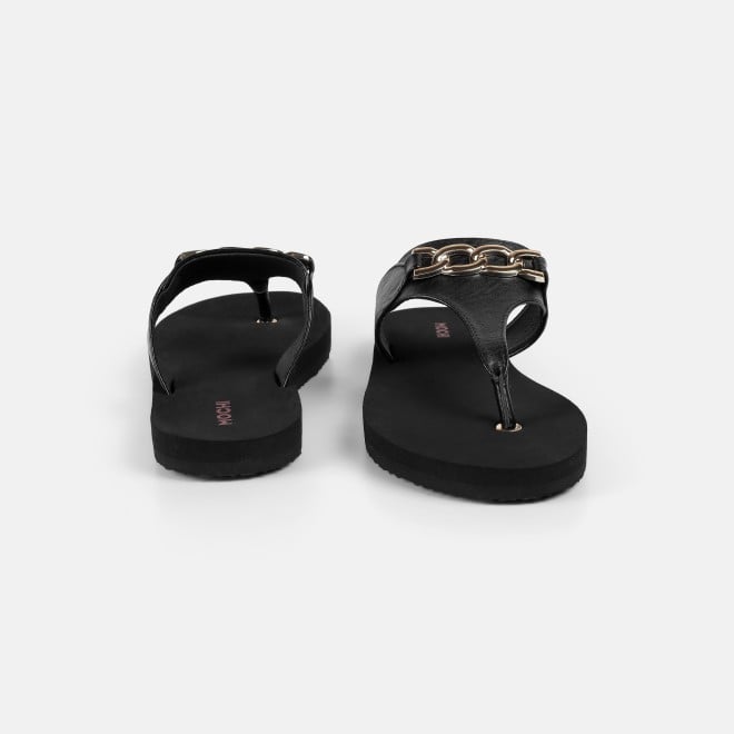 Mochi Women Black Casual Slip Ons (SKU: 32-1797-11-36)