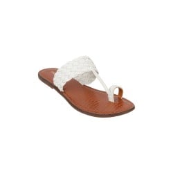 Women White Casual Slip Ons