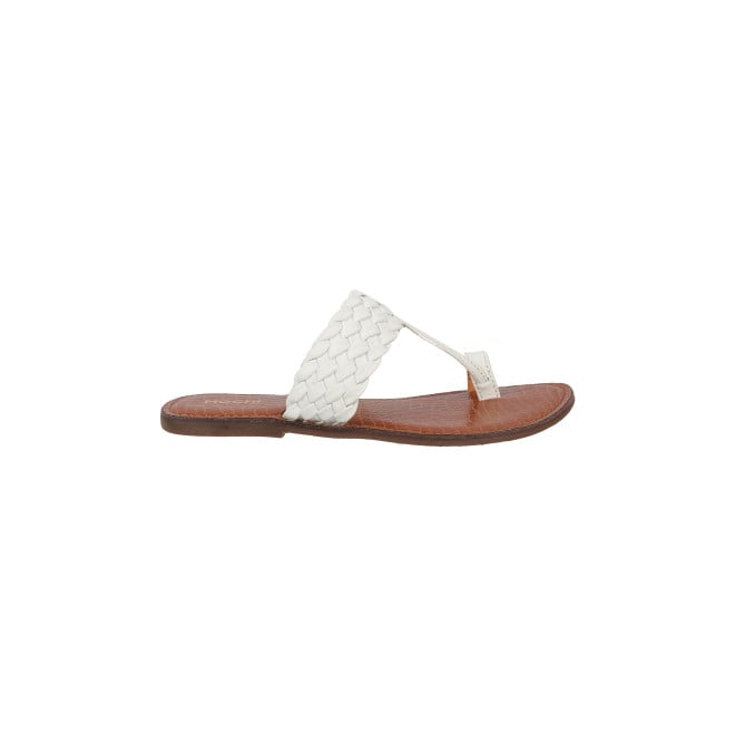 Mochi Women White Casual Slip Ons (SKU: 32-1800-16-36)