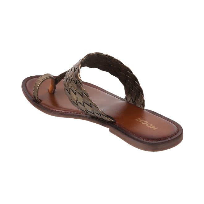 Mochi Women Antic-gold Casual Slip Ons (SKU: 32-1800L-28-43)