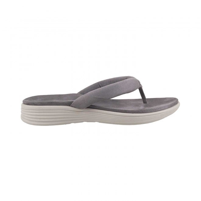 Mochi Women Grey Casual Slippers (SKU: 32-222-14-36)