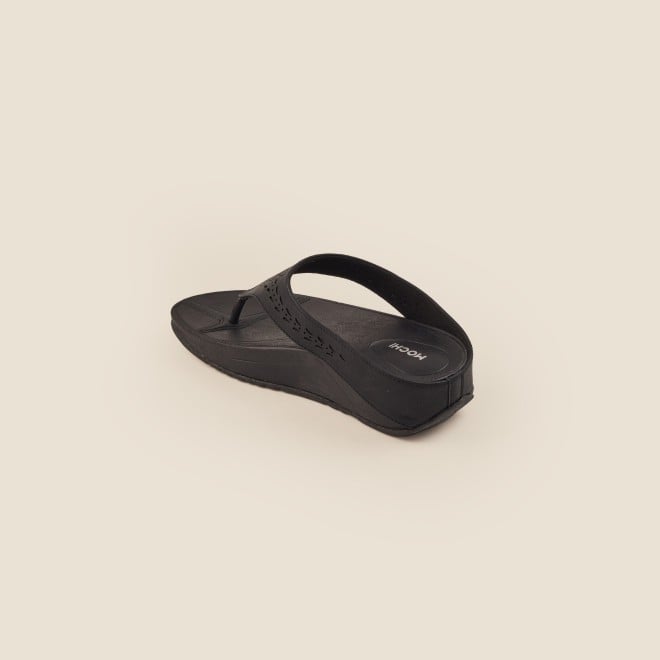 Mochi Women Black Casual Slippers (SKU: 32-24-11-36)