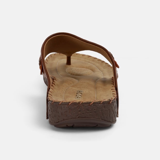 Mochi Women Brown Casual Slippers (SKU: 32-272-12-36)