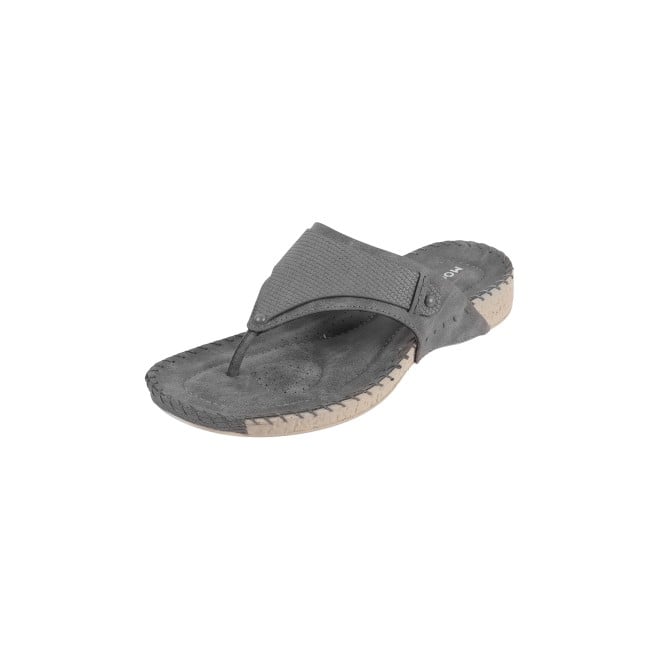 Mochi Women Grey Casual Slippers (SKU: 32-272L-14-42)