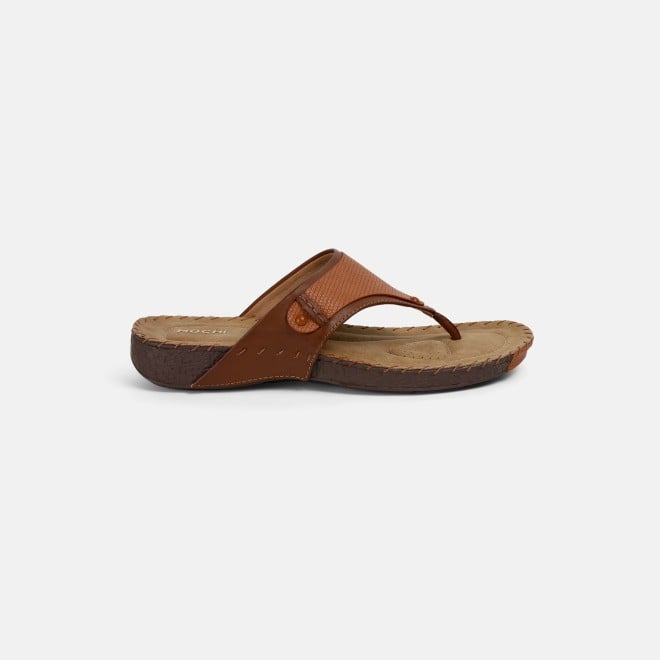 Mochi Women Brown Casual Slippers (SKU: 32-272L-12-42)
