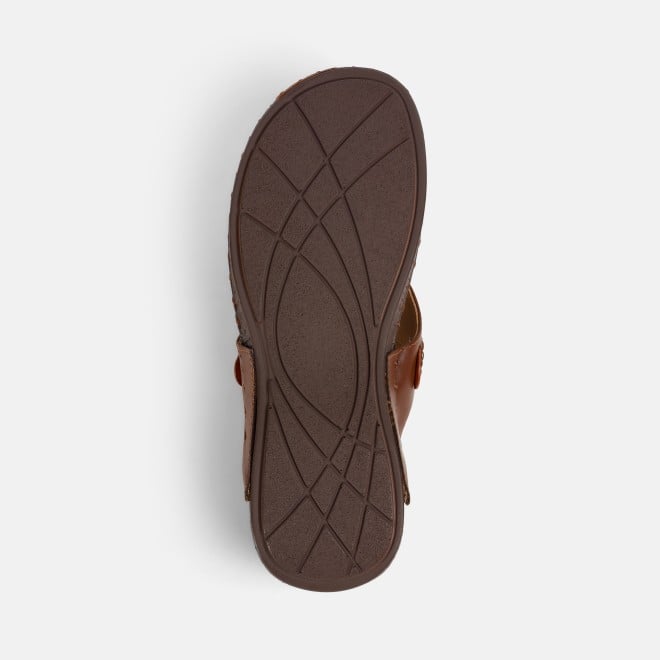 Mochi Women Brown Casual Slippers (SKU: 32-272L-12-42)