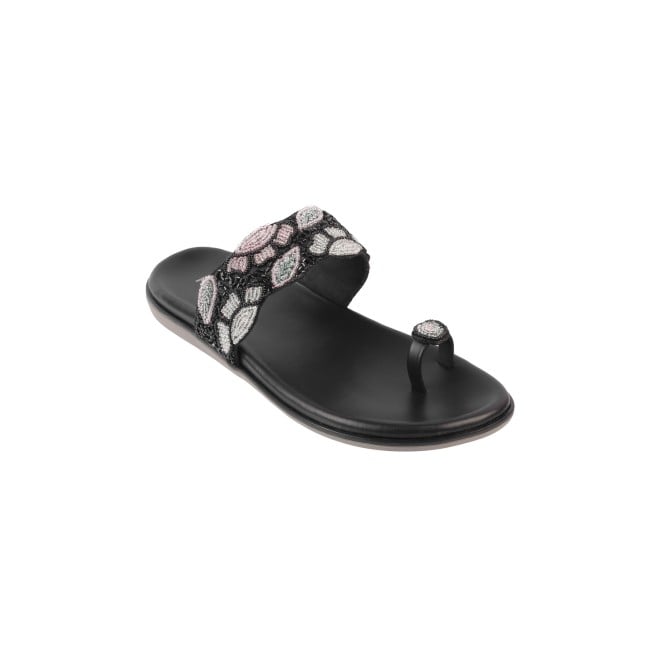 Mochi Women Black Casual Slippers (SKU: 32-275-11-36)