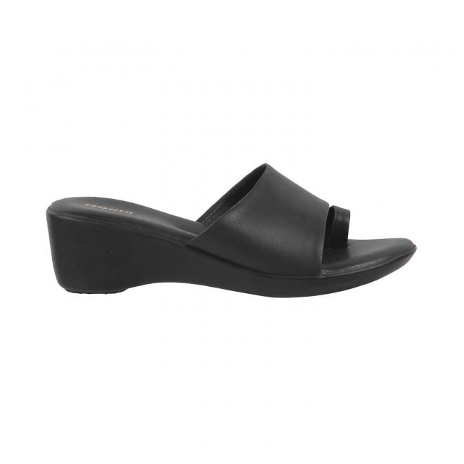 Buy Mochi Women Black Casual Sandals Online | SKU: 32-306-11-36 – Mochi ...