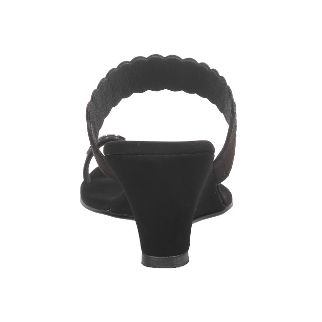 Mochi Women Black Ethnic Sandals (SKU: 32-326L-11-42)