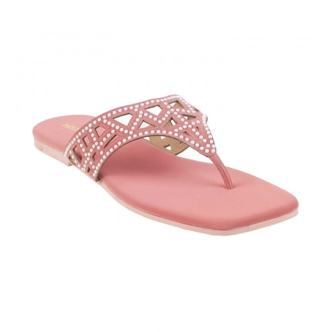 Buy Mochi Women Pink Casual Slippers Online | SKU: 32-482-24-36 – Mochi ...