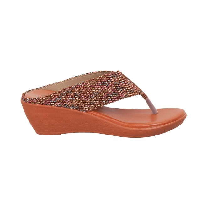 Mochi Women Tan Casual Slip Ons (SKU: 32-485-23-37)