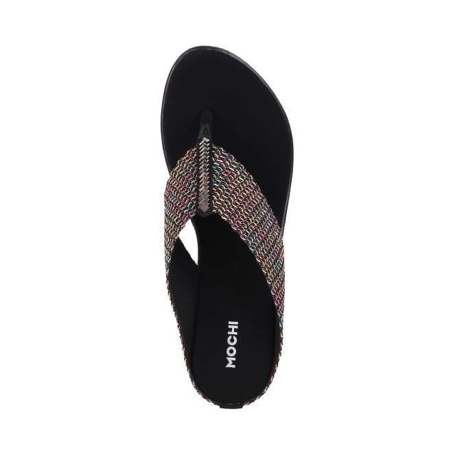 Mochi Women Black Casual Slip Ons (SKU: 32-485-11-36)