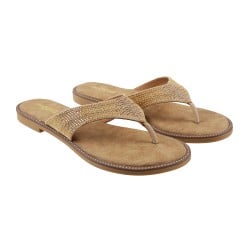 Women Beige Casual Slippers