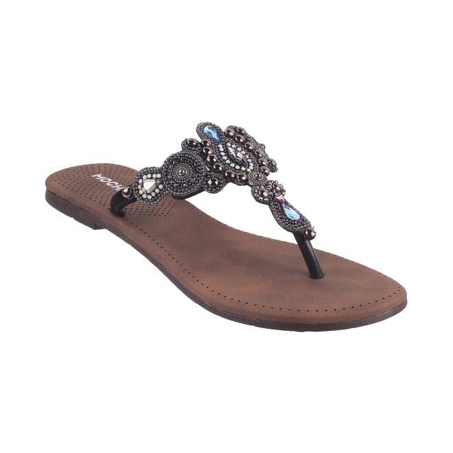 Mochi Women Black Casual Slippers (SKU: 32-571L-11-42)