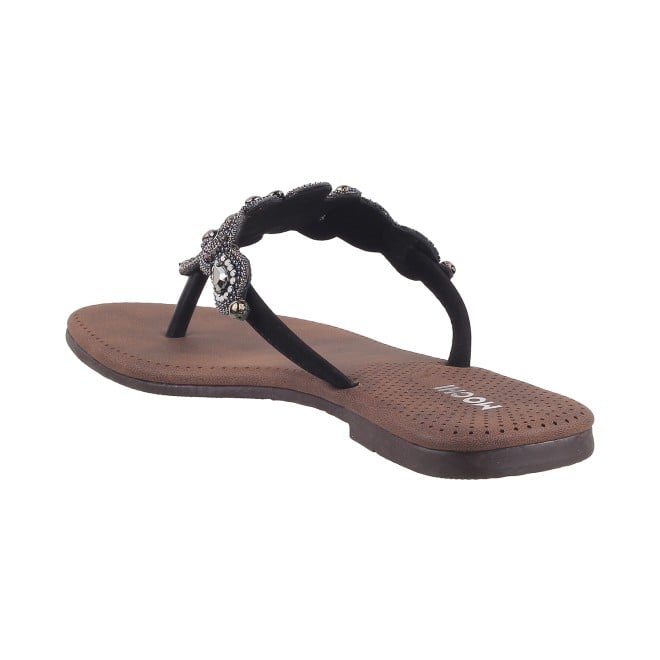 Mochi Women Black Casual Slippers (SKU: 32-571L-11-42)