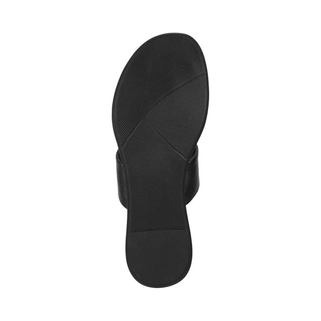 Mochi Women Black Casual Slippers (SKU: 32-572-11-36)