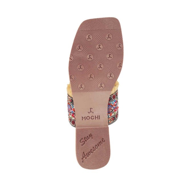 Mochi Women Beige Casual Slip Ons (SKU: 32-579-20-36)