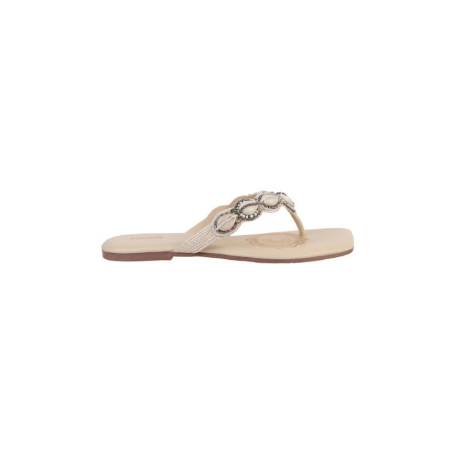 Mochi Women Beige Casual Slip-Ons (SKU: 32-594-20-36)