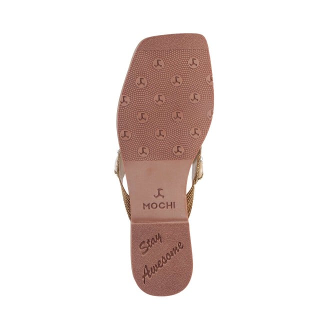 Mochi Women Antic-gold Casual Slip-Ons (SKU: 32-594-28-36)