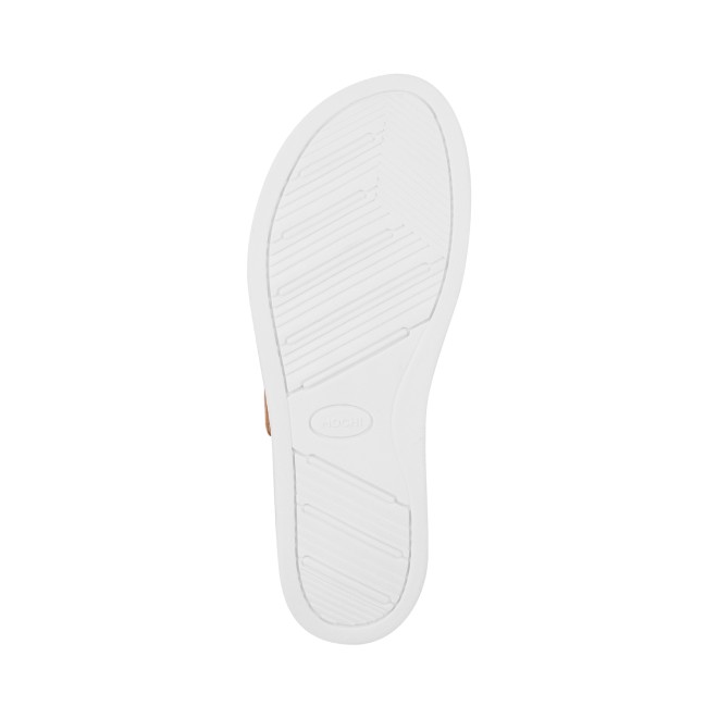 Mochi Women Tan Casual Flip-Flops (SKU: 32-607-23-40)