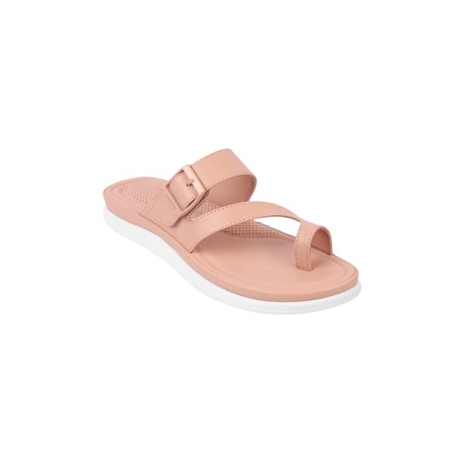 Mochi Women Pink Casual Flip-Flops (SKU: 32-607-24-36)