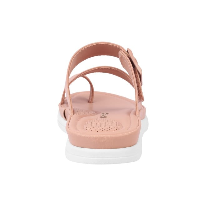 Mochi Women Pink Casual Flip-Flops (SKU: 32-607-24-36)